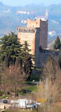 Castillos de Romeo y Juliet en Montecchio Maggiore