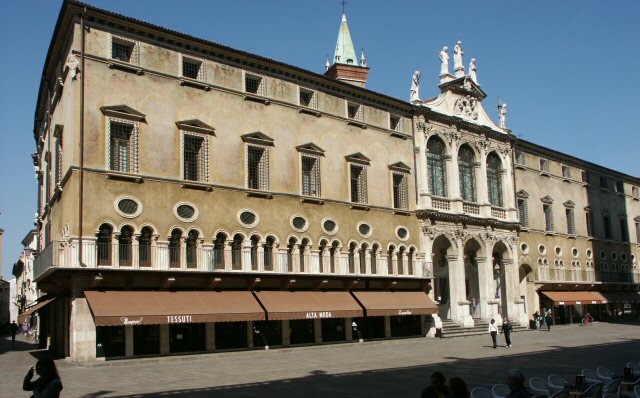 Monte della piet and the church of San Vincenzo in piazza